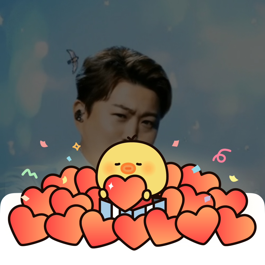 粉丝拍下的金浩中瞬间