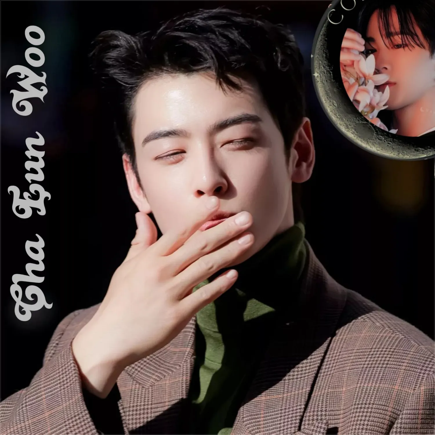 A moment captured by a fan of Cha Eunwoo