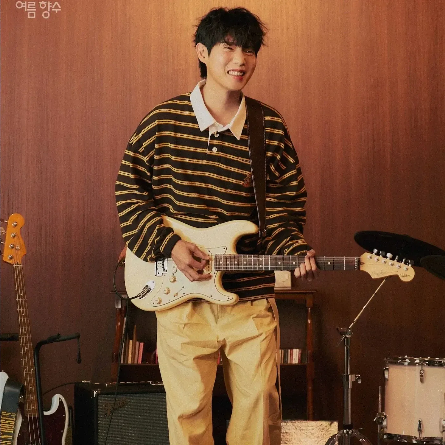 Behind-the-scenes cut of Son Taejin