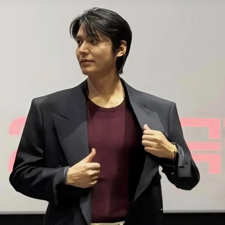 Recent activity shot of Lee Minho