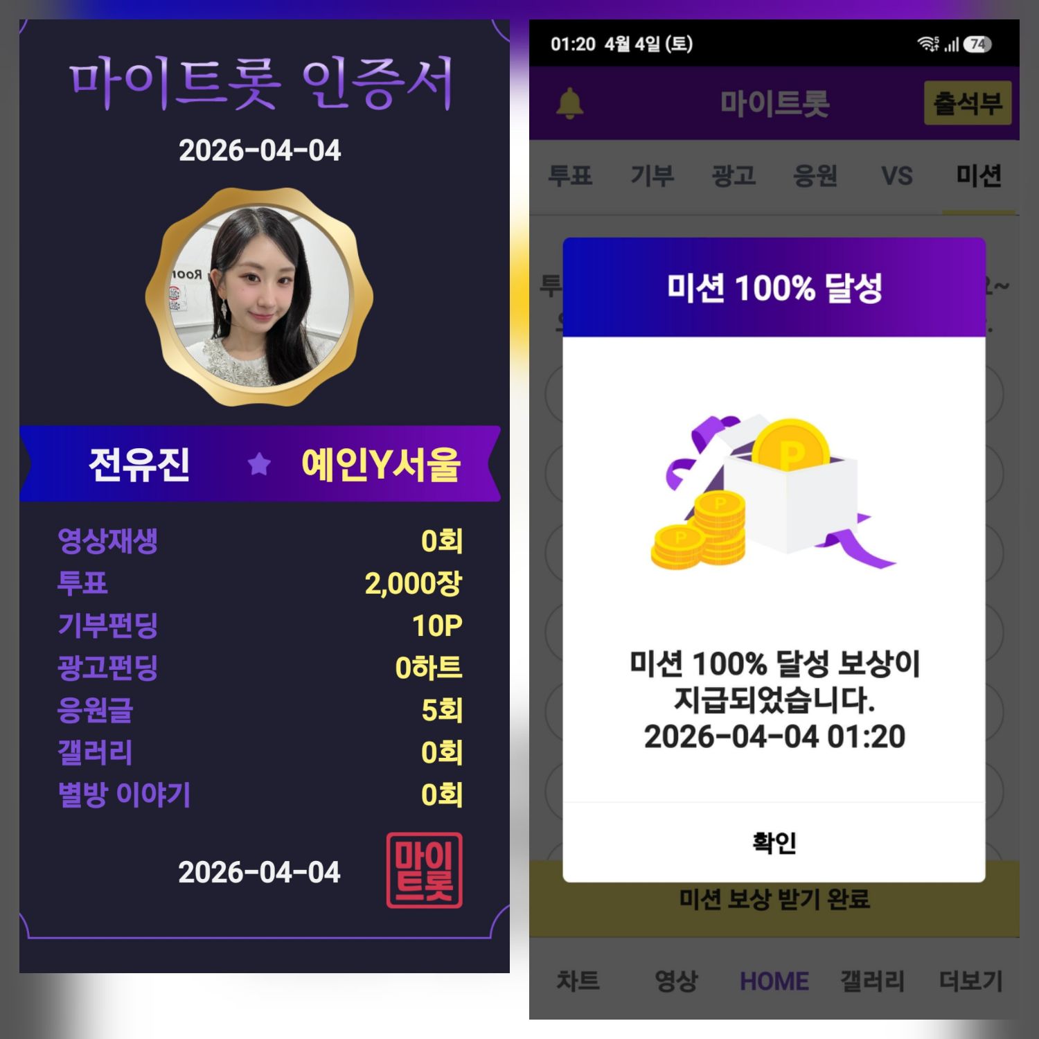 チョン・ユジンのビハインドカット