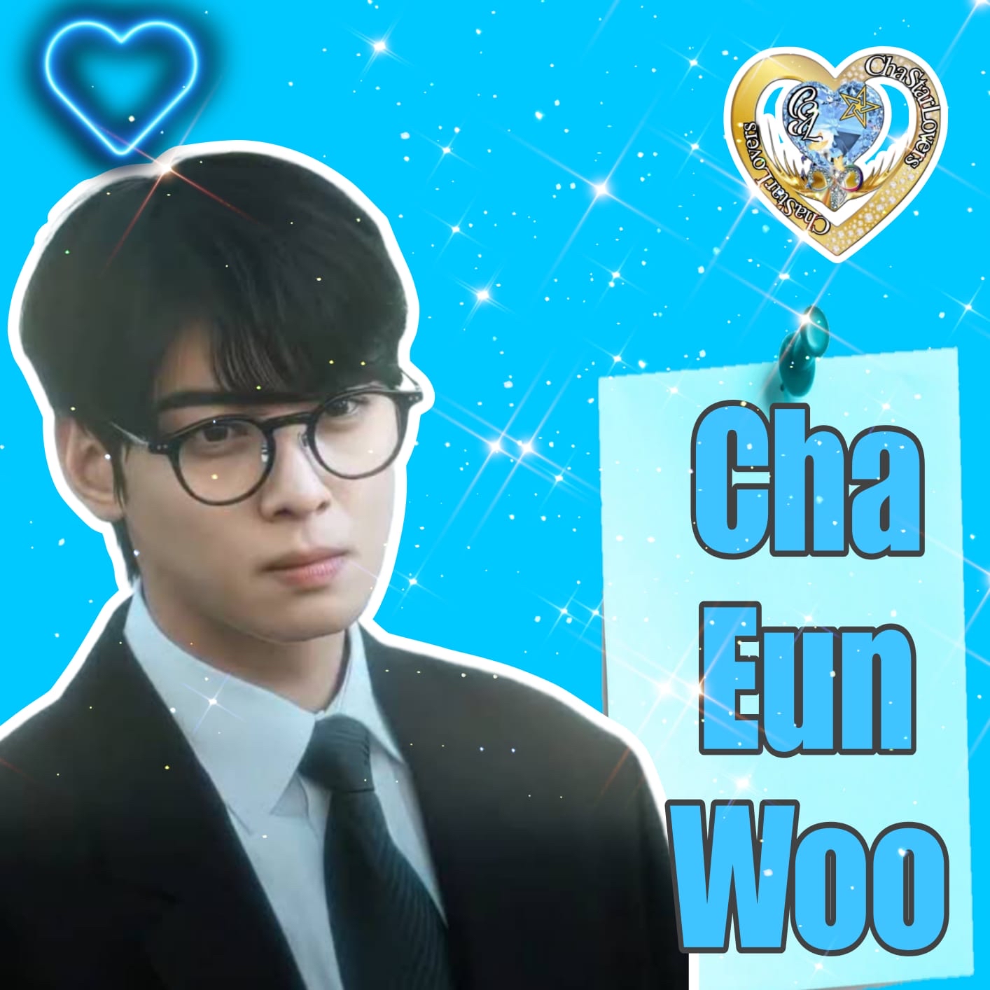 Behind-the-scenes cut of Cha Eunwoo