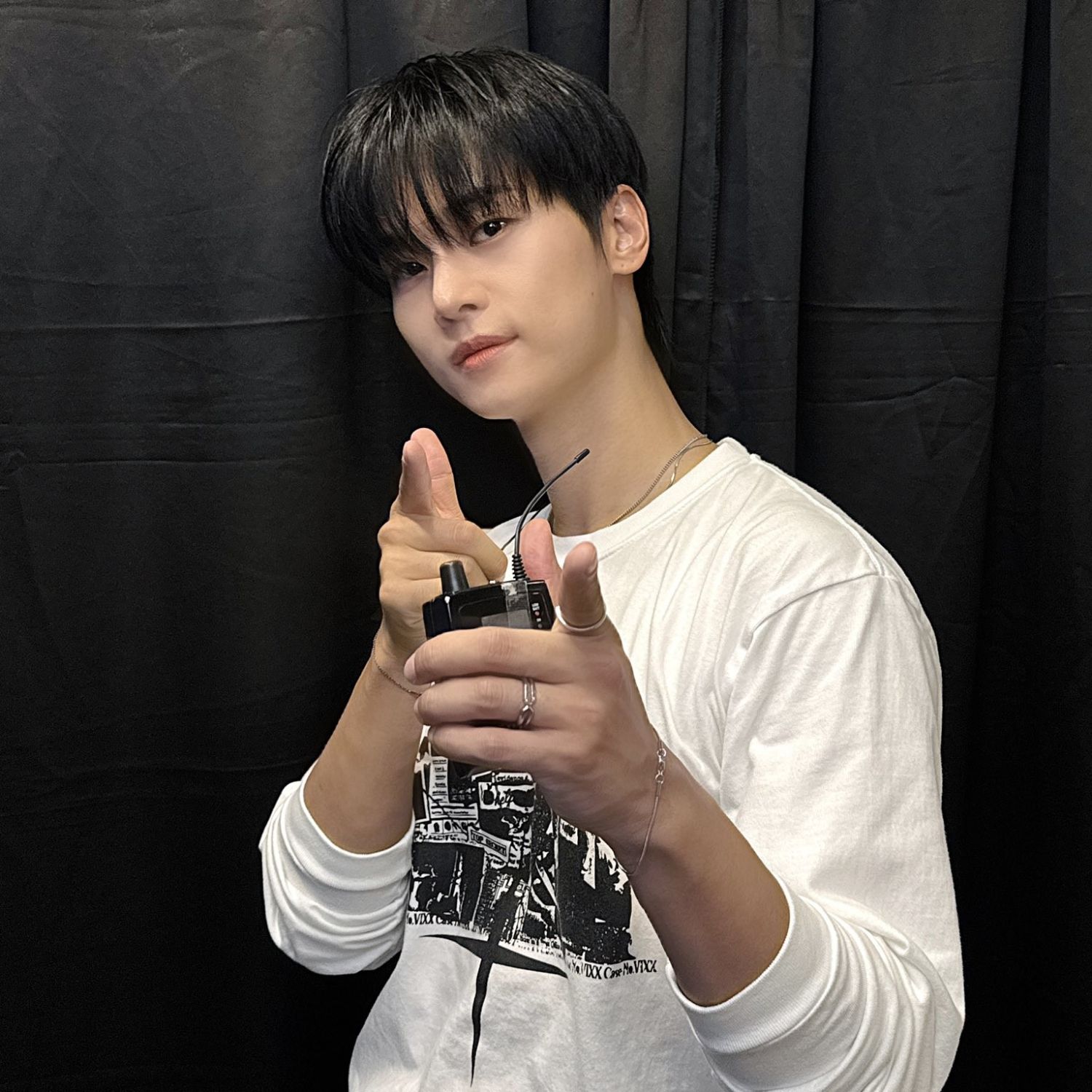 Behind-the-scenes cut of Cha Hakyeon (N)