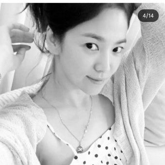 Behind-the-scenes cut of Song Hyekyo