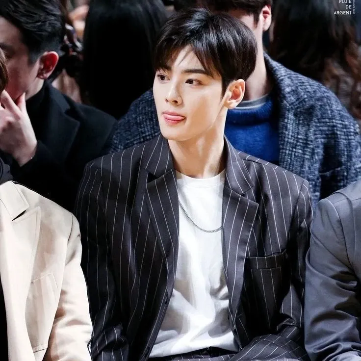 Behind-the-scenes cut of Cha Eunwoo