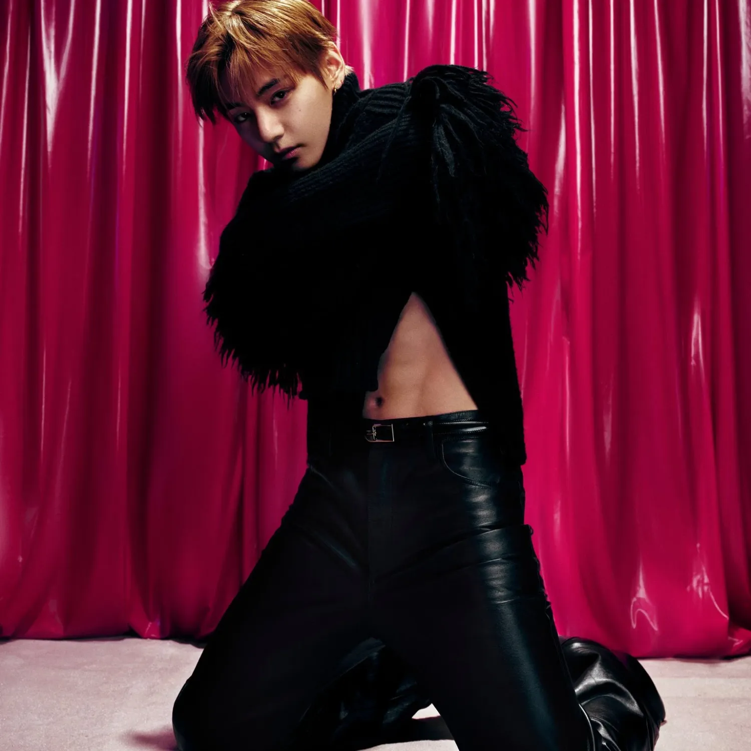 A moment captured by a fan of Kim Taehyung (V)