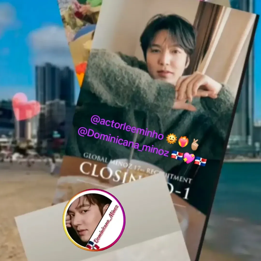 Behind-the-scenes cut of Lee Minho