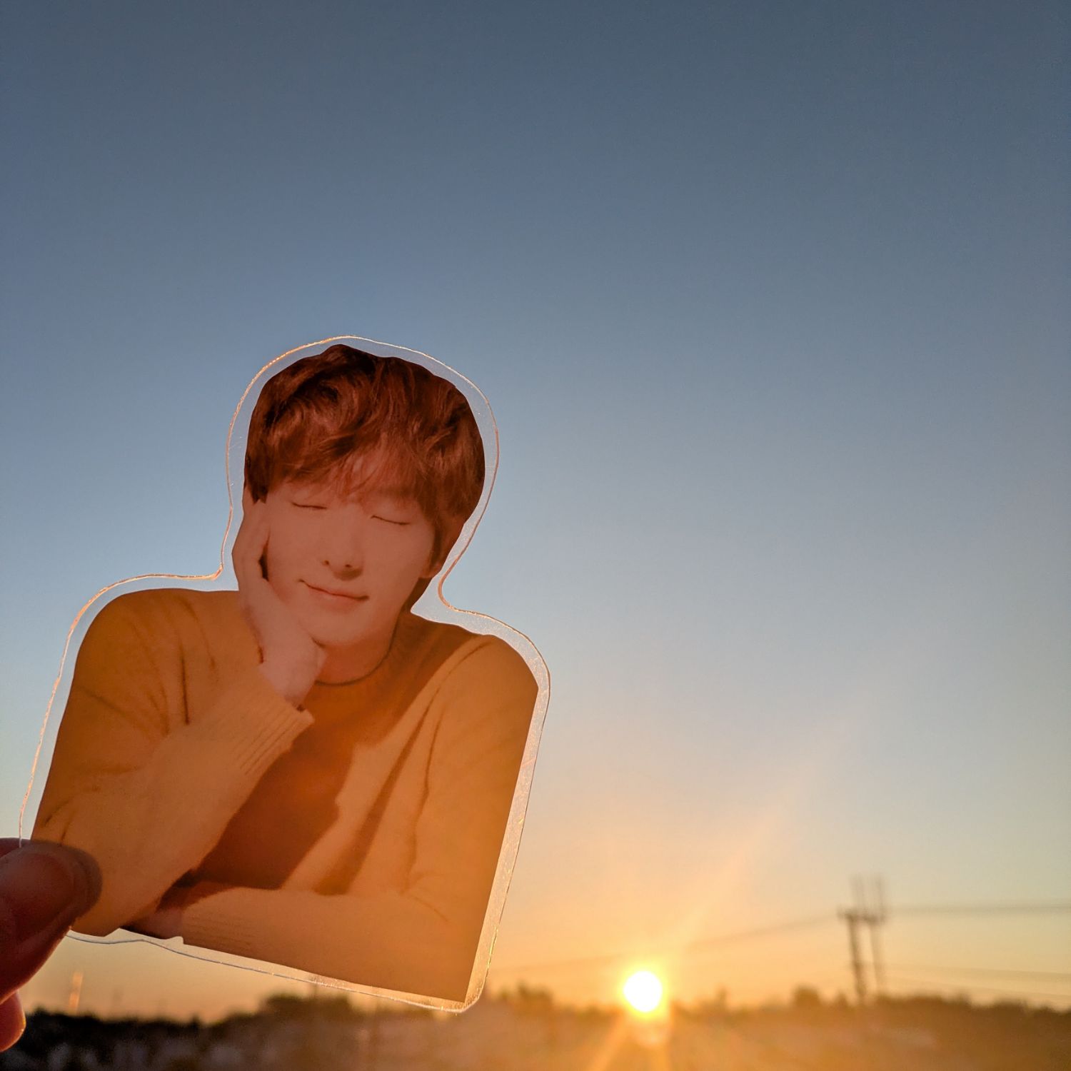 Momen yang diabadikan oleh penggemar Lee Joongi