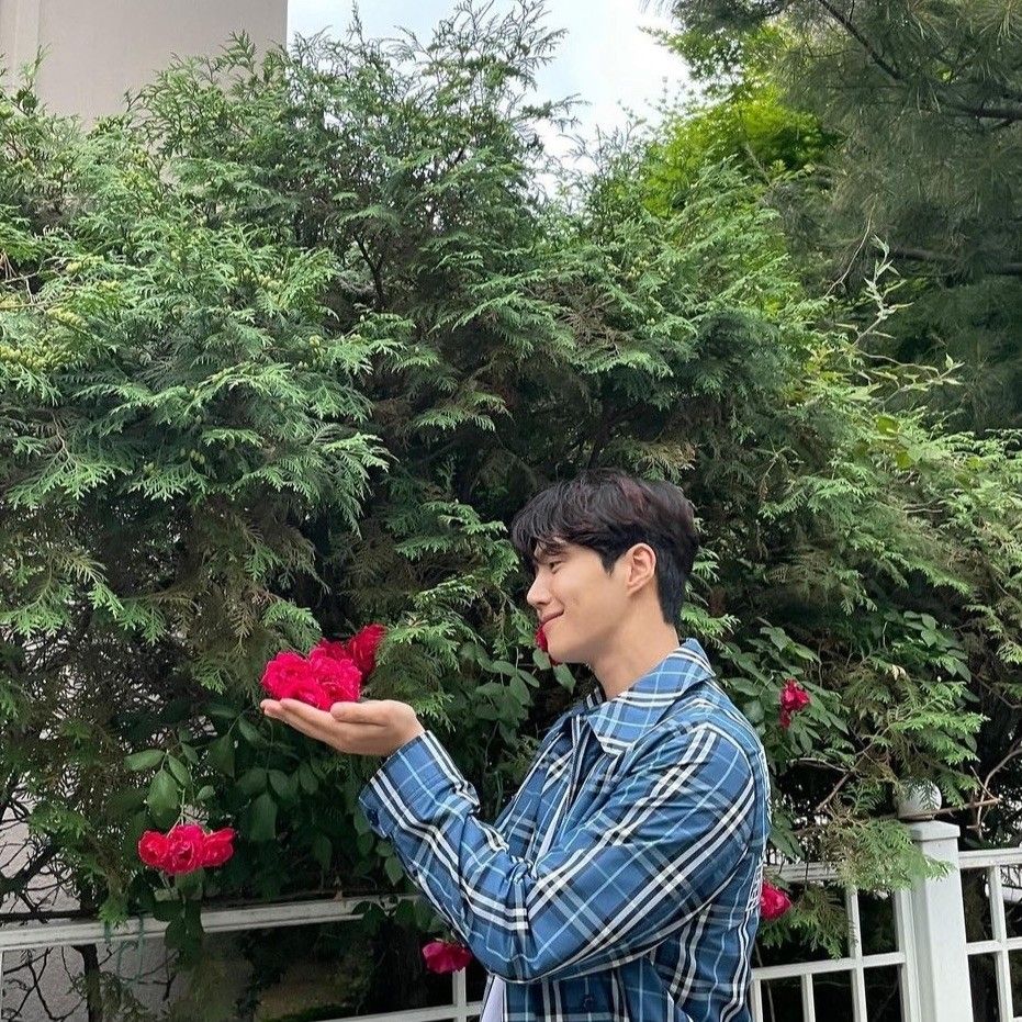 A moment captured by a fan of Kim Seonho