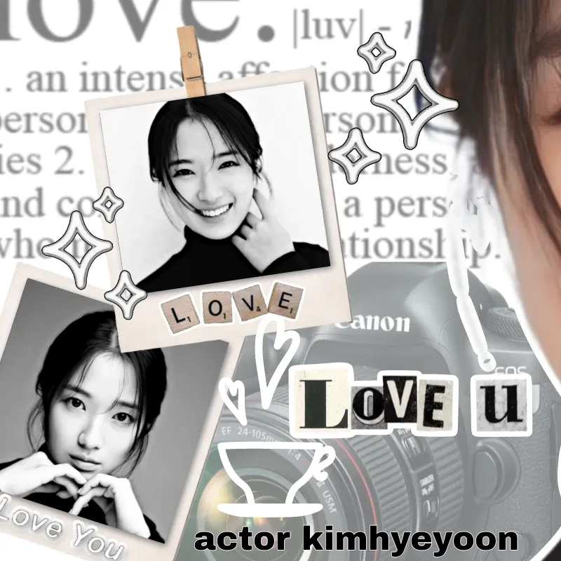 Behind-the-scenes cut of Kim Hyeyoon