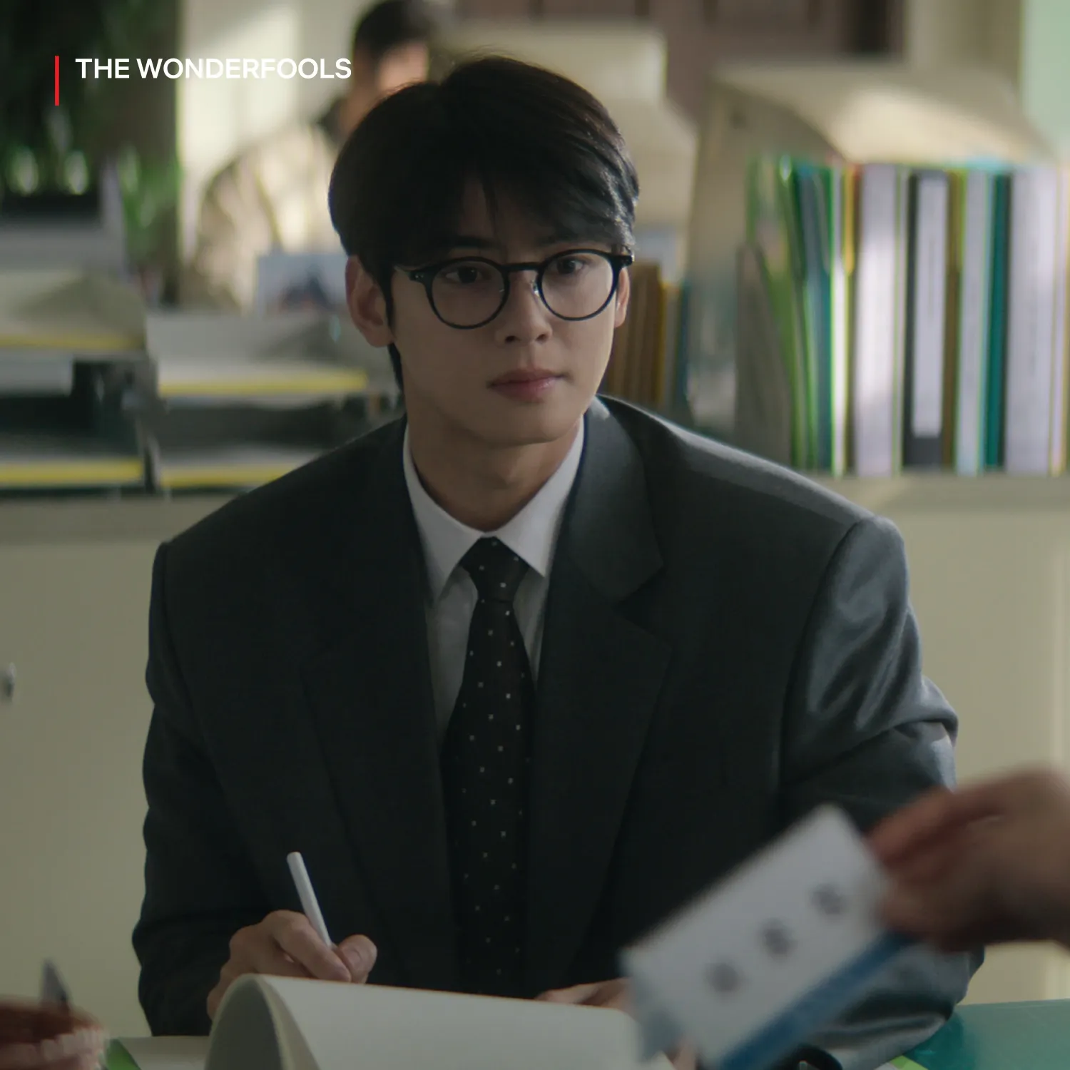 A moment captured by a fan of Cha Eunwoo