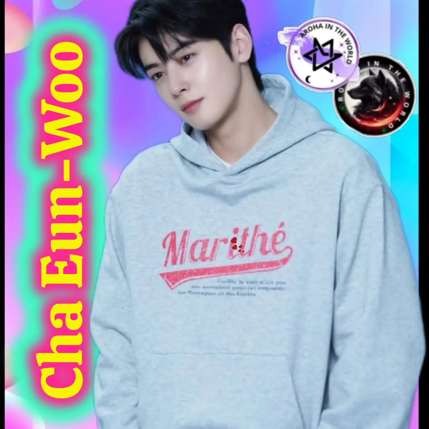 Recent activity shot of Cha Eunwoo