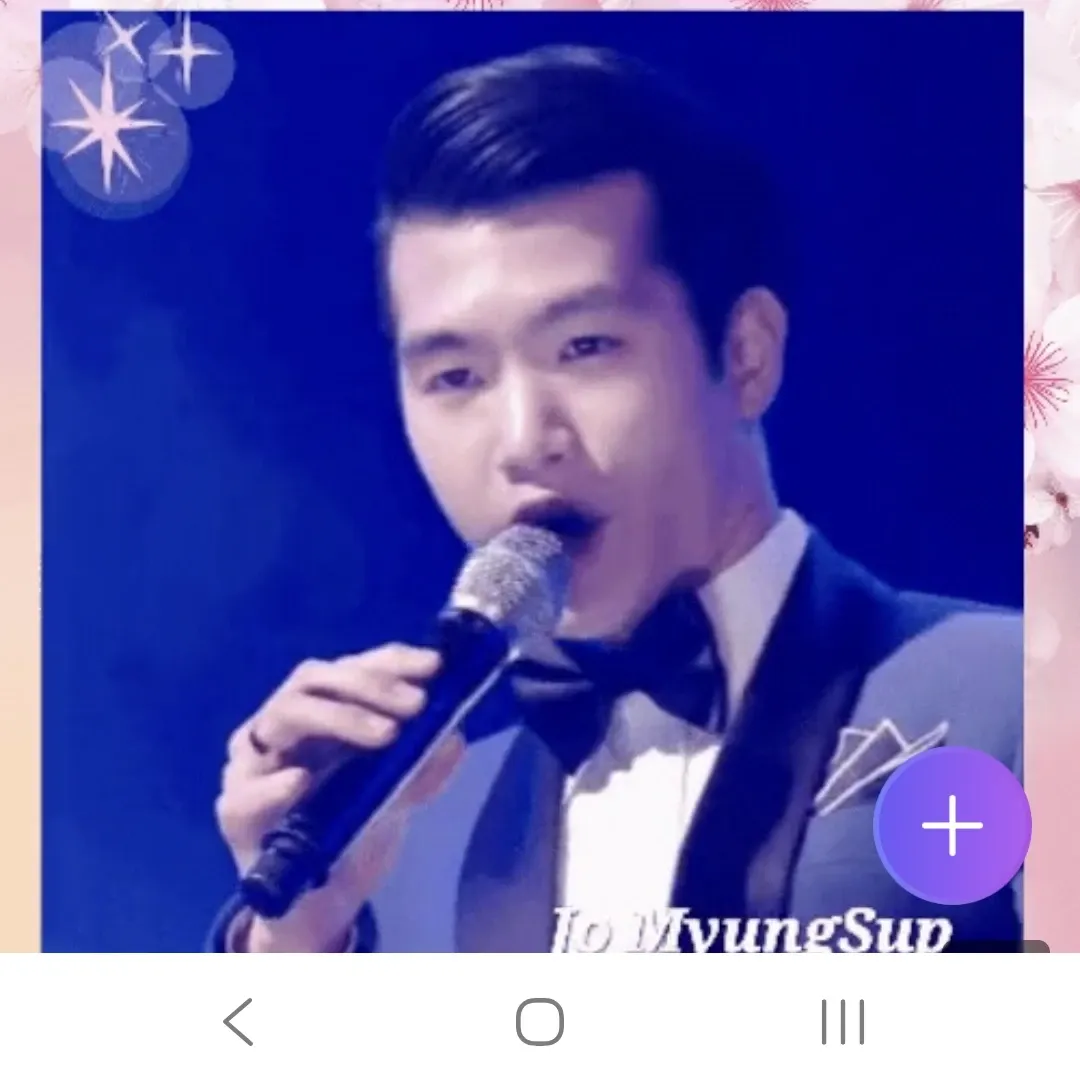 粉絲拍下的趙明燮瞬間