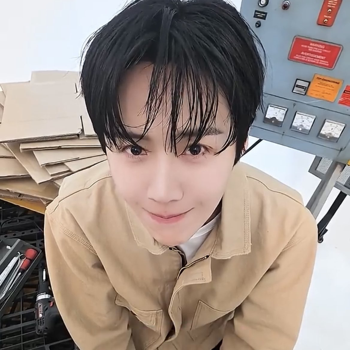 A moment captured by a fan of Kim Seonho