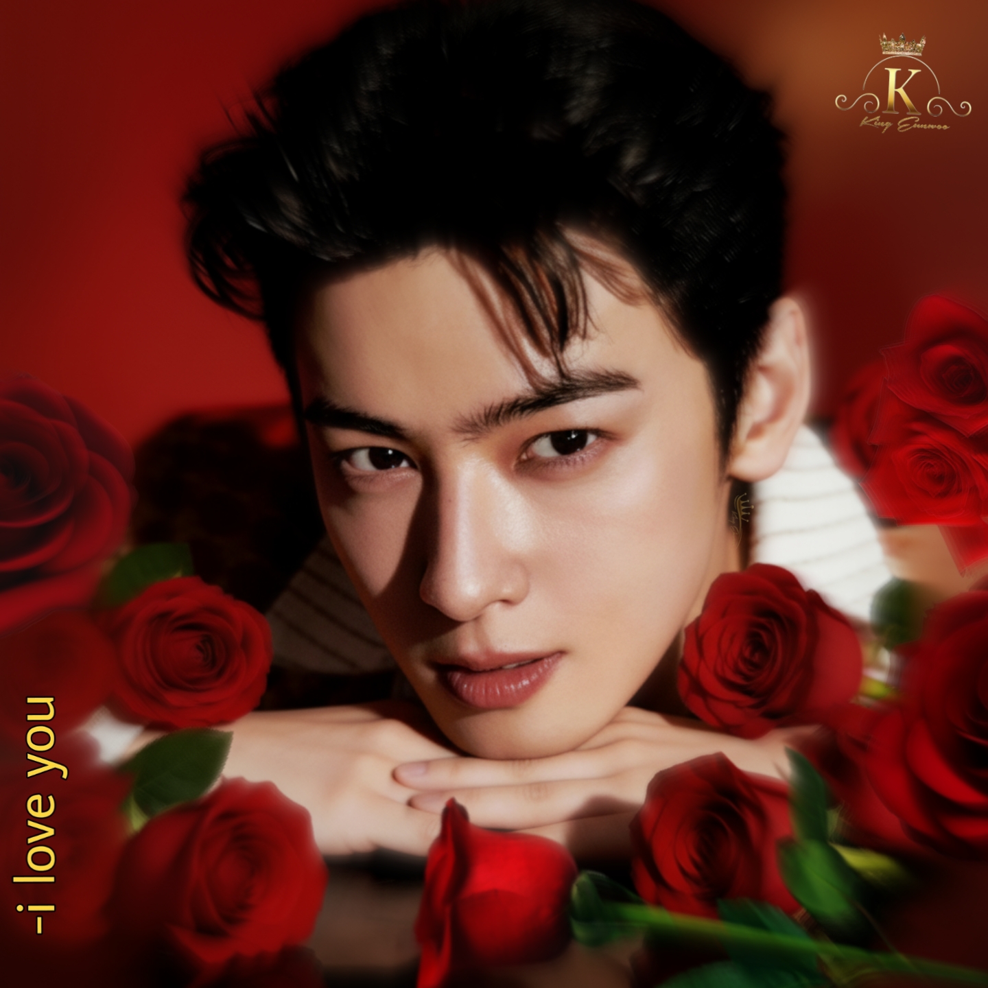 Behind-the-scenes cut of Cha Eunwoo