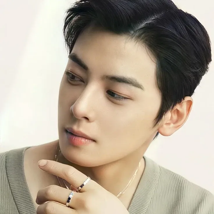 Behind-the-scenes cut of Cha Eunwoo