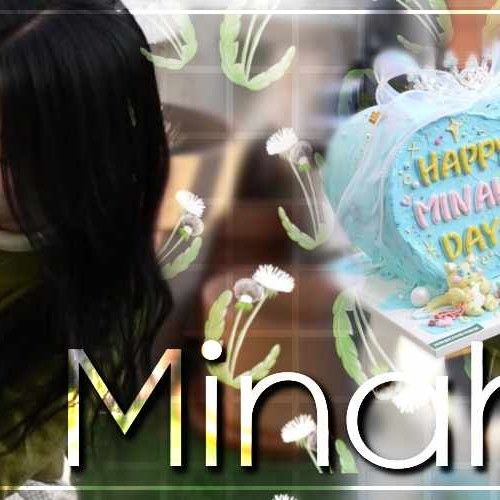 Behind-the-scenes cut of Kang Minah