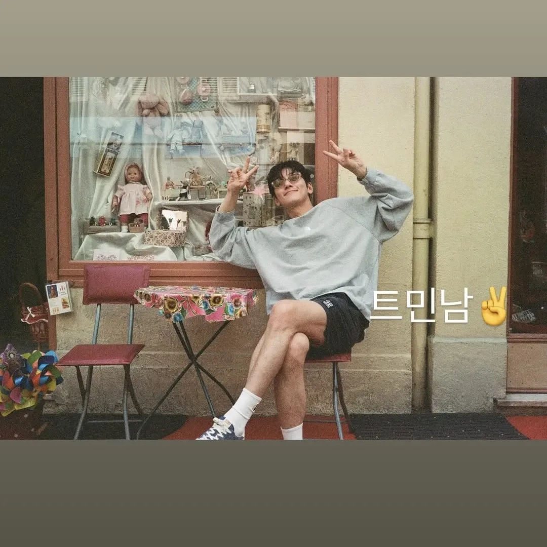 Behind-the-scenes cut of Ji Changwook