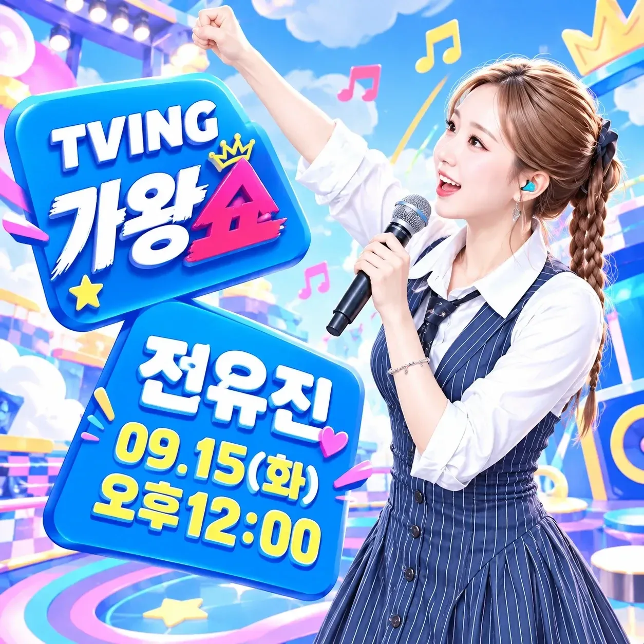 Cuplikan di balik layar dari Jeon Yujin