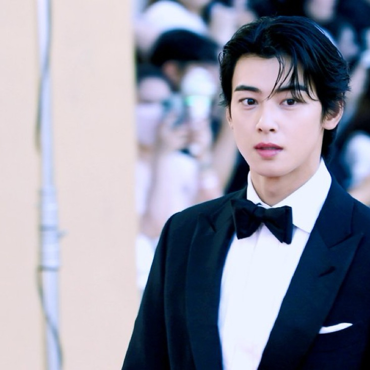 A moment captured by a fan of Cha Eunwoo