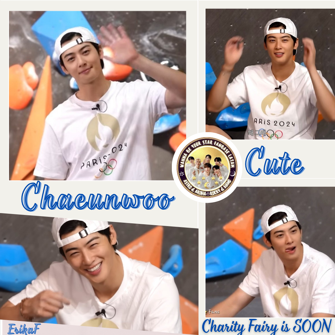 Recent activity shot of Cha Eunwoo