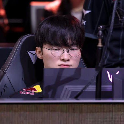 Recent activity shot of Faker