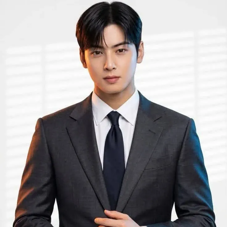 Behind-the-scenes cut of Cha Eunwoo