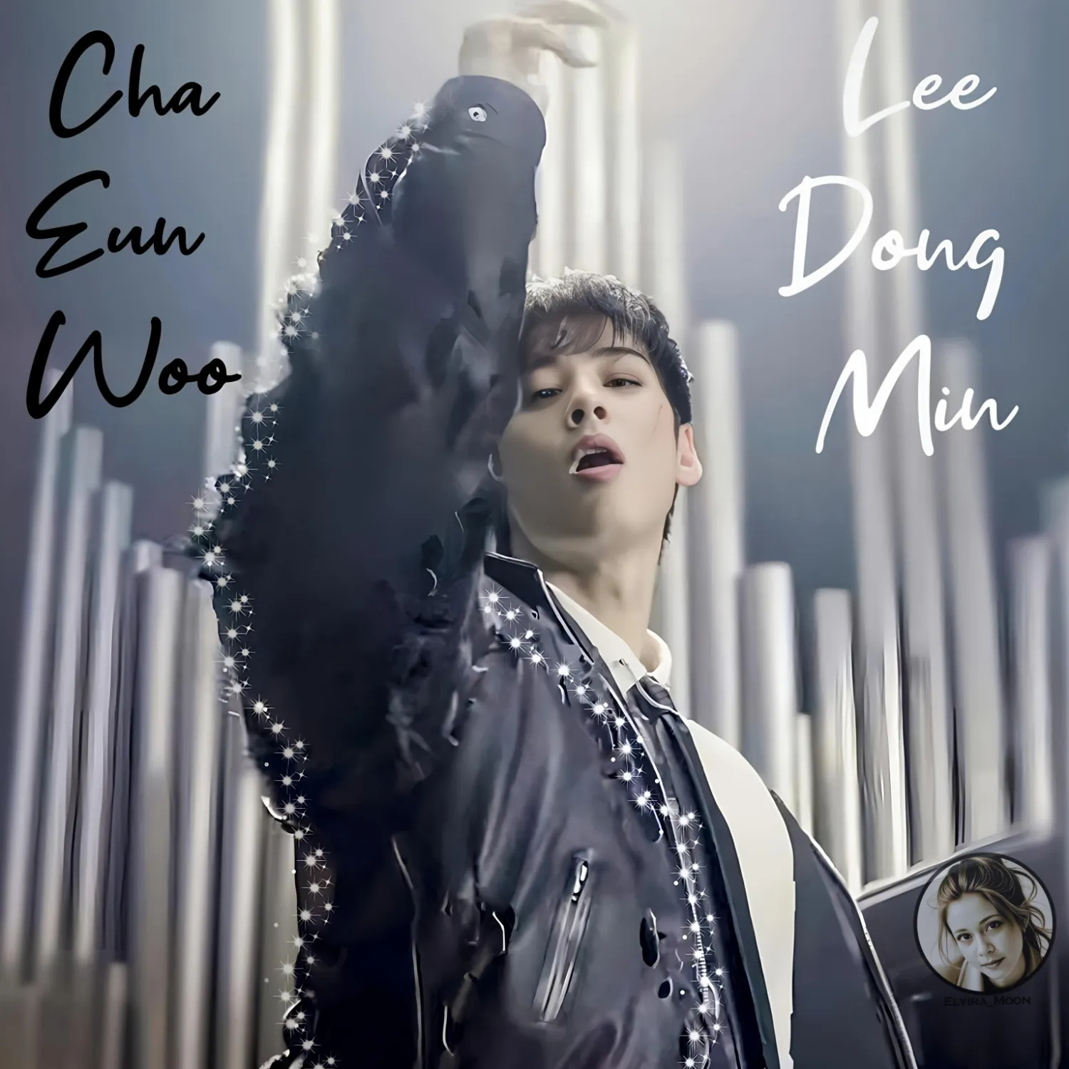 A moment captured by a fan of Cha Eunwoo