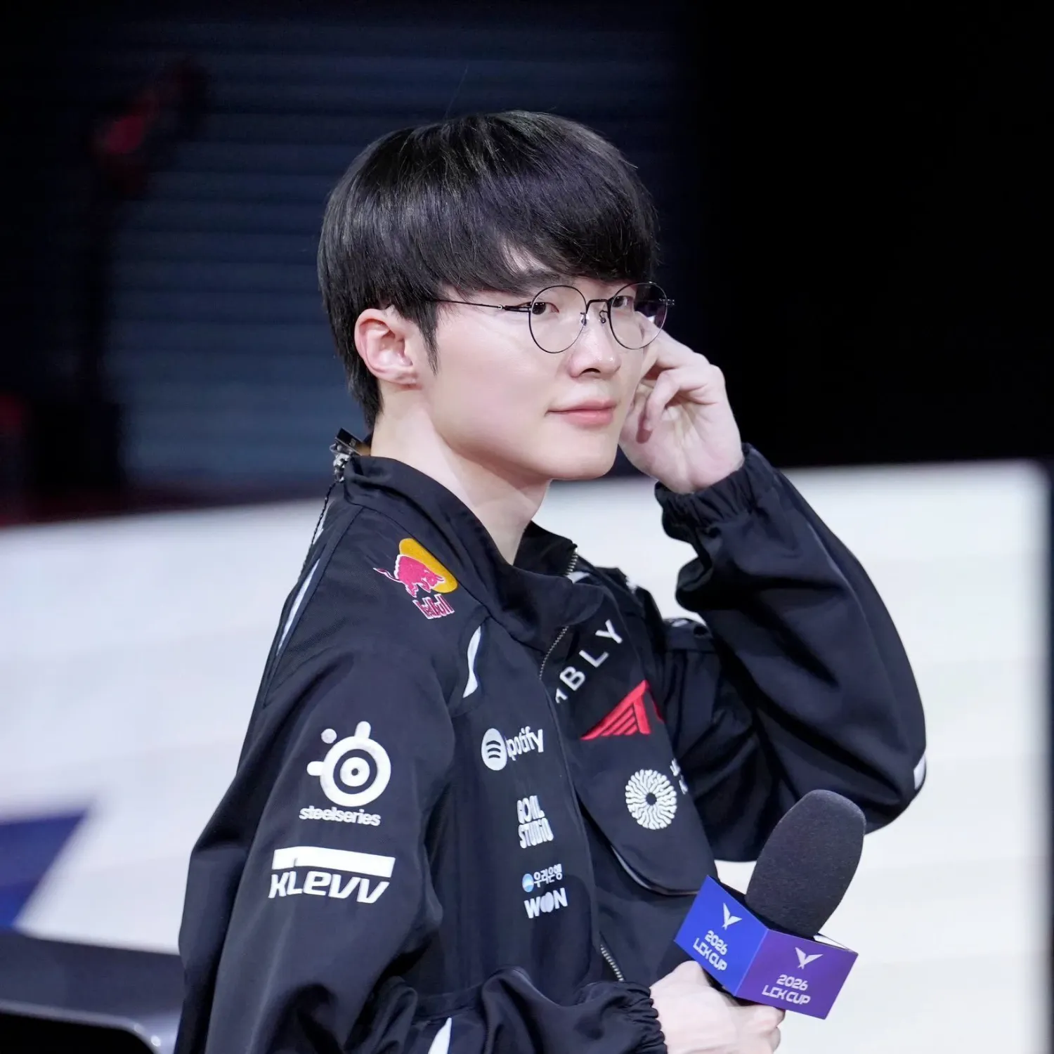 A moment captured by a fan of Faker