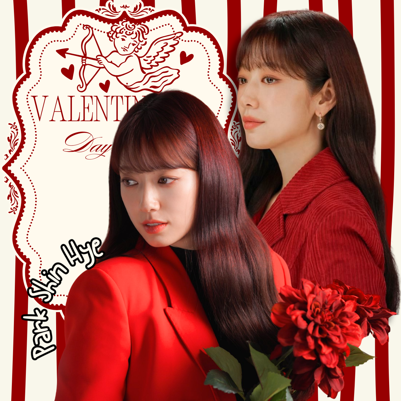 Behind-the-scenes cut of Park Shinhye