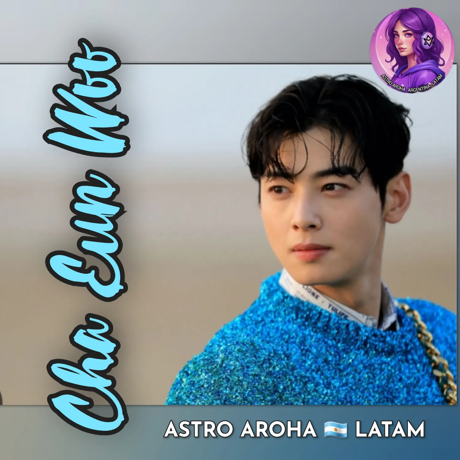 Behind-the-scenes cut of Cha Eunwoo