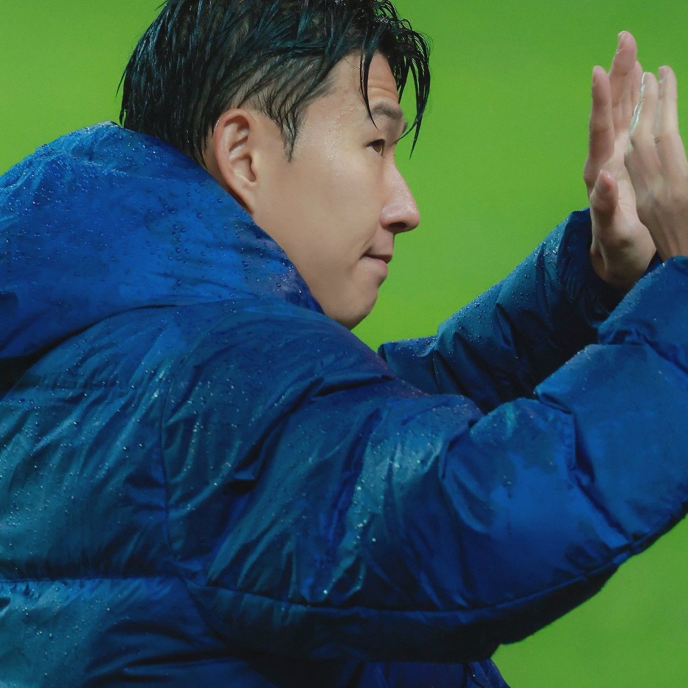 A moment captured by a fan of Son Heungmin