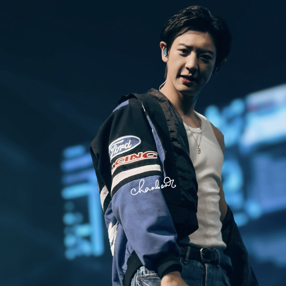 Recent activity shot of Chanyeol