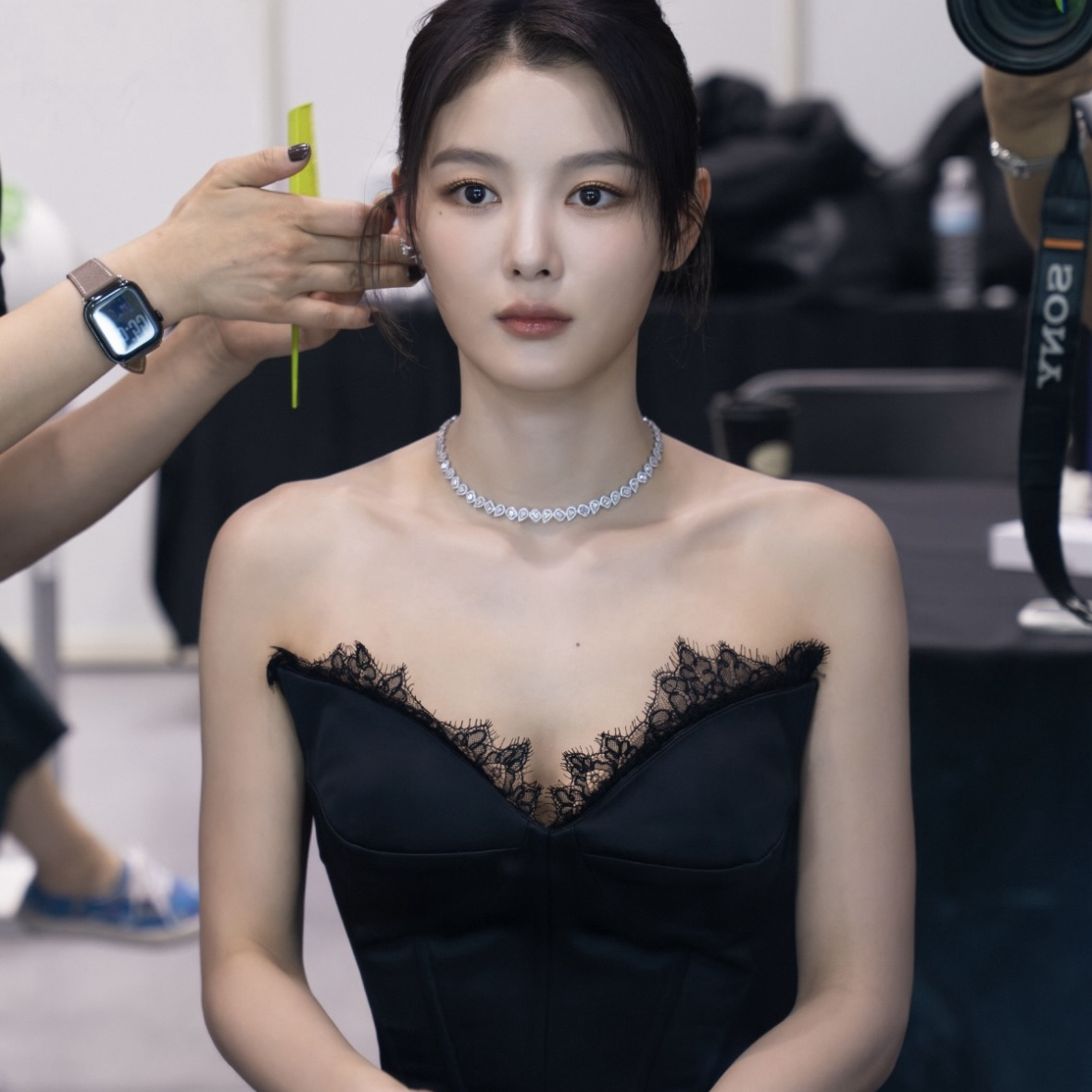 A moment captured by a fan of Kim Youjung