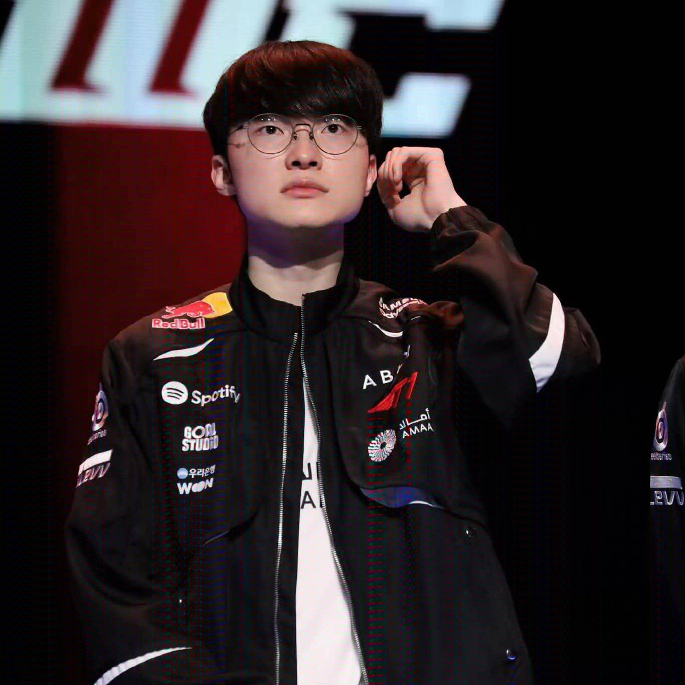 Recent activity shot of Faker