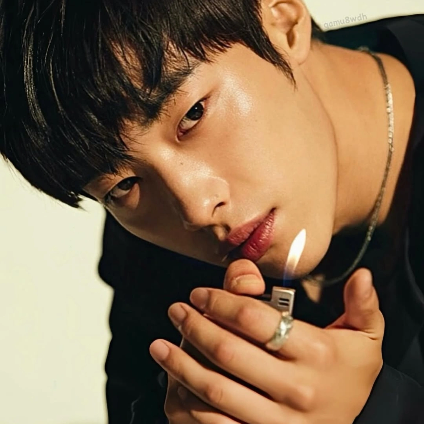 A moment captured by a fan of Woo Dohwan