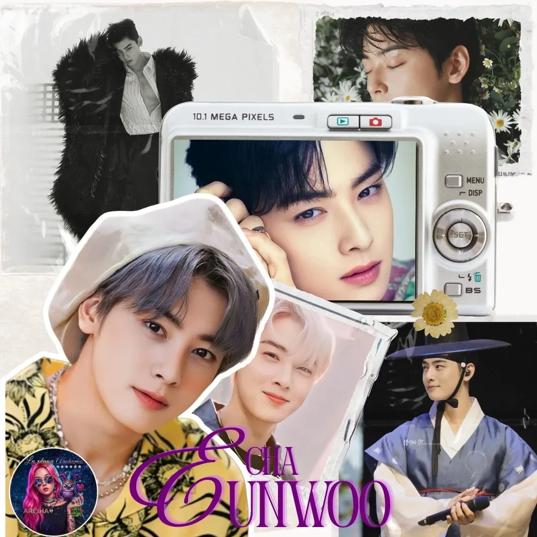 Behind-the-scenes cut of Cha Eunwoo