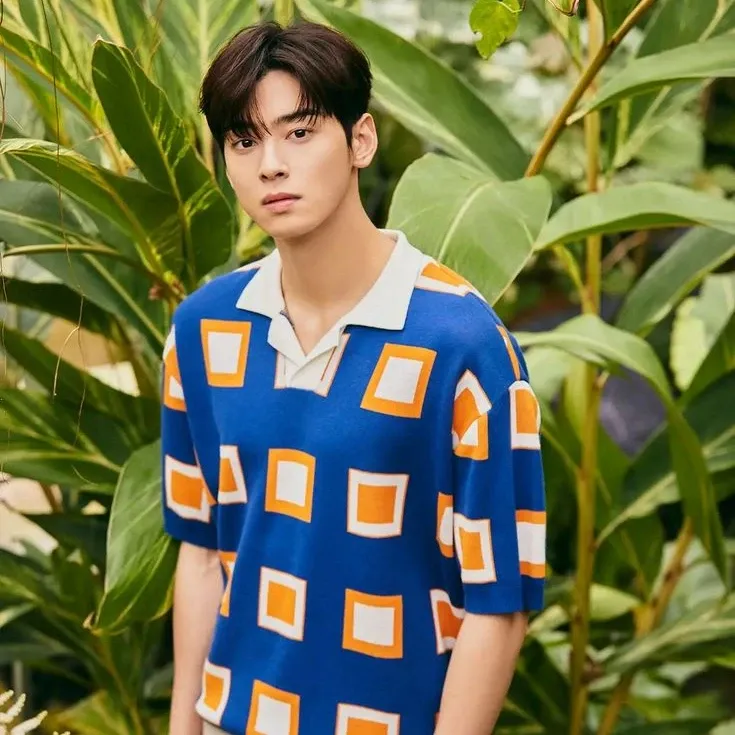 Behind-the-scenes cut of Cha Eunwoo