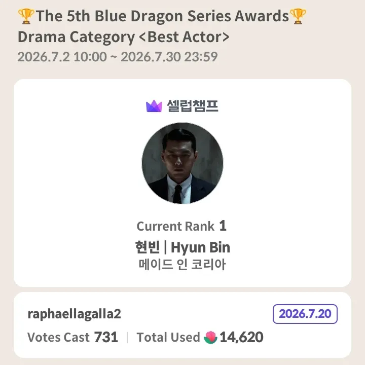 Cuplikan di balik layar dari Hyun Bin