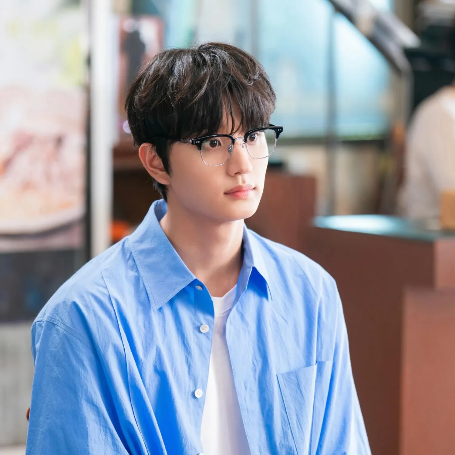 Recent activity shot of Kim Jaewon