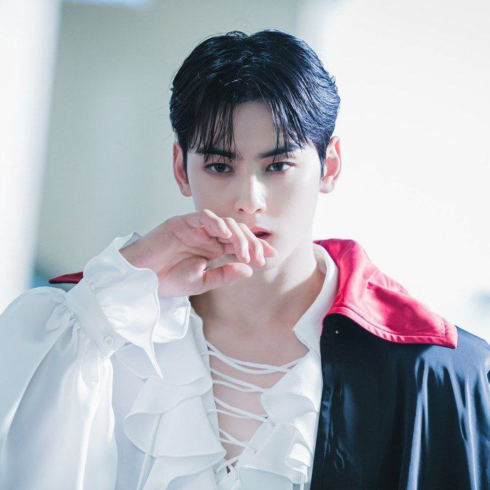A moment captured by a fan of Cha Eunwoo