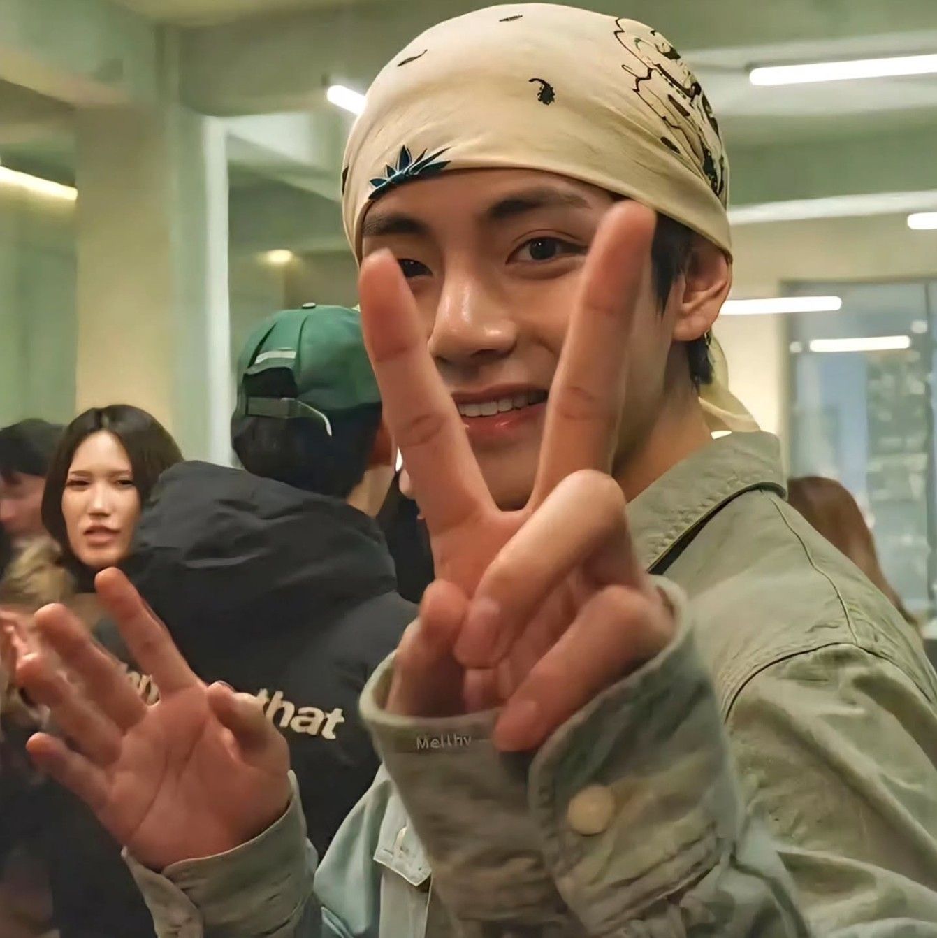 Behind-the-scenes cut of Kim Taehyung (V)