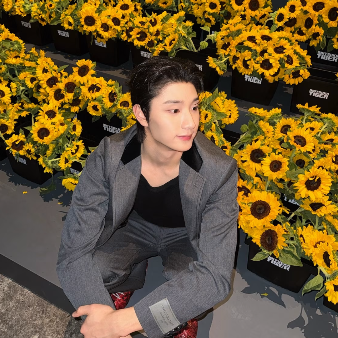 A moment captured by a fan of Kim Jaewon