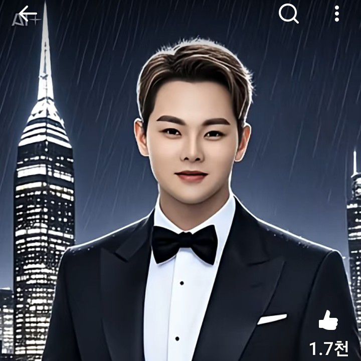 Behind-the-scenes cut of Park Seojin