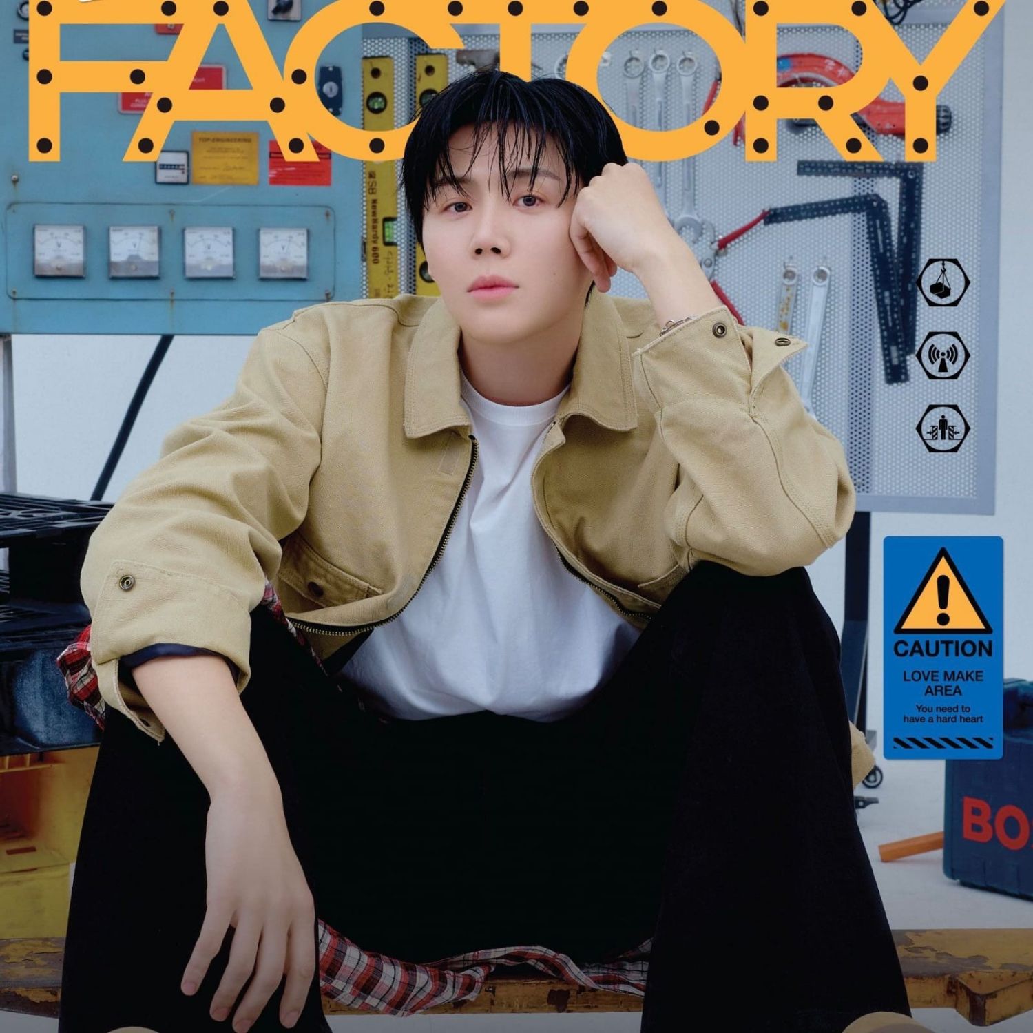 粉絲拍下的金宣虎瞬間