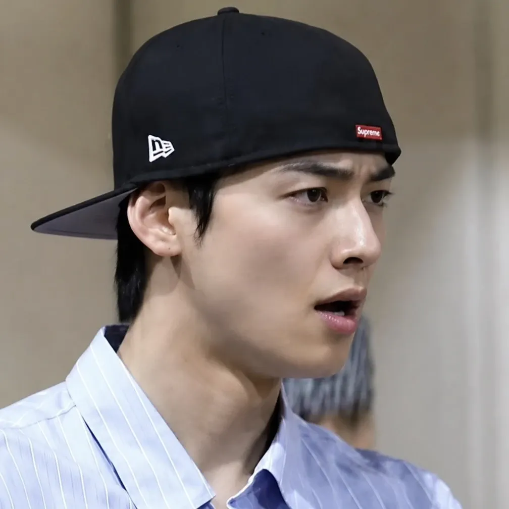 Behind-the-scenes cut of Cha Eunwoo