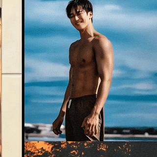 Behind-the-scenes cut of Ahn Bohyun