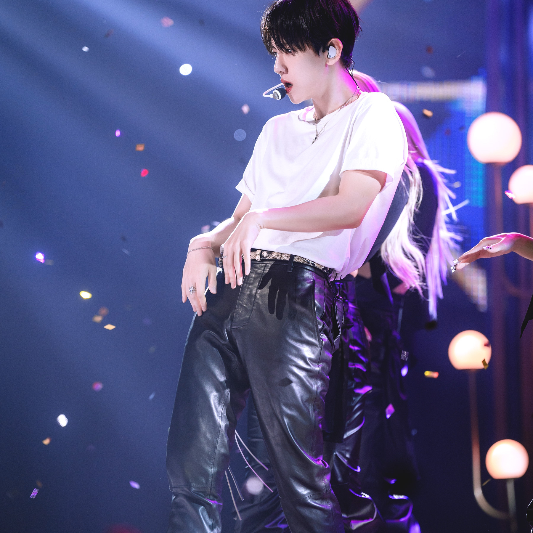 Recent activity shot of Baekhyun