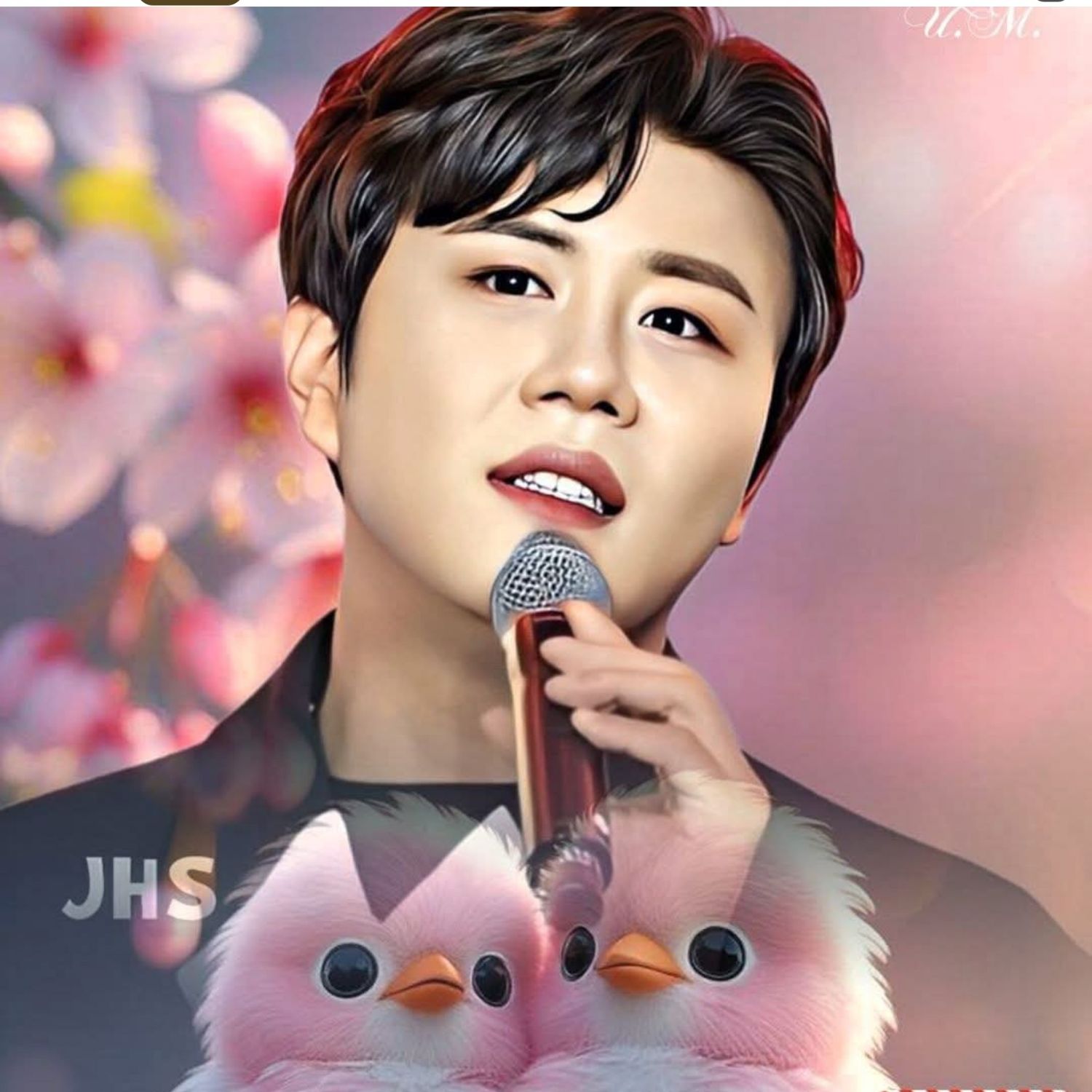 Behind-the-scenes cut of Jin Haesung