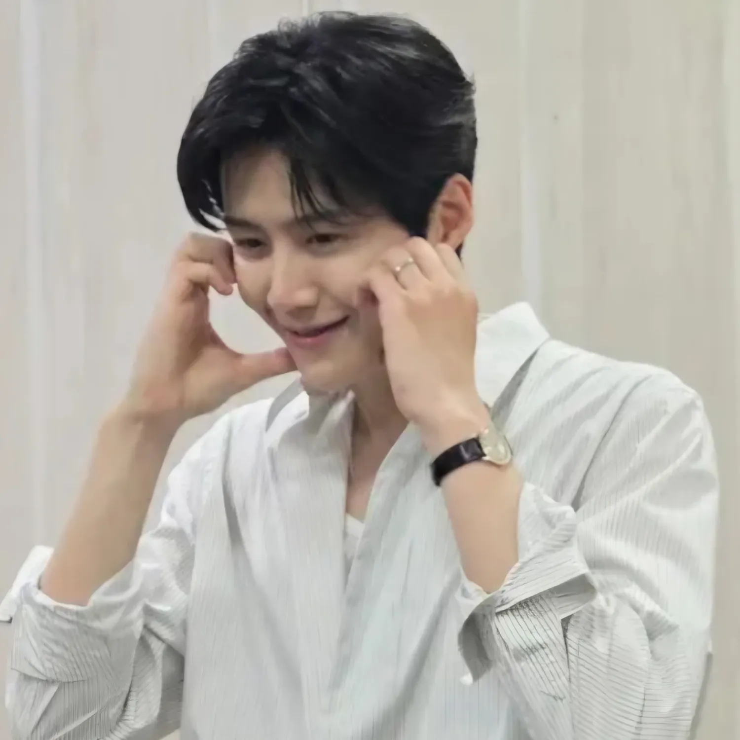 A moment captured by a fan of Kim Seonho